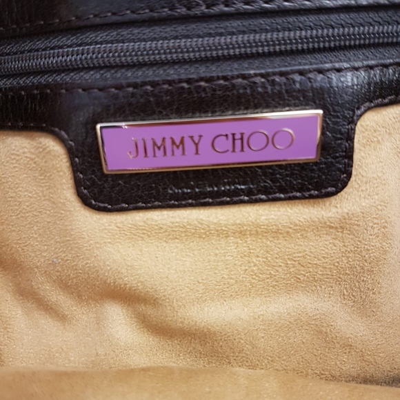Jimmy Choo Marin Zebra Print Oversized Clutch - Picture 7 of 7